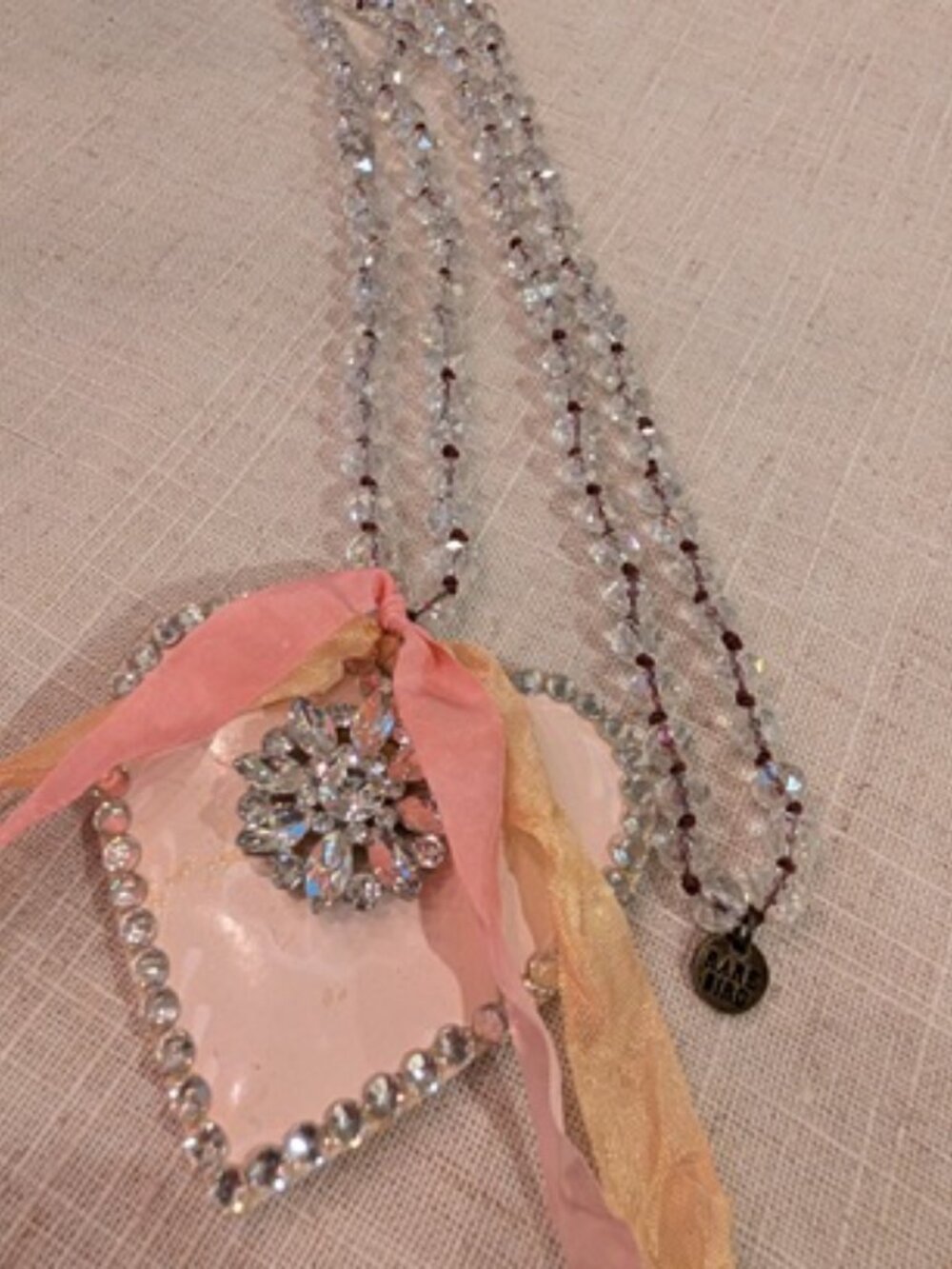 A RARE BIRD Blush & Bling Cottage Heart/A Rare Find...... - Picture 4 of 4